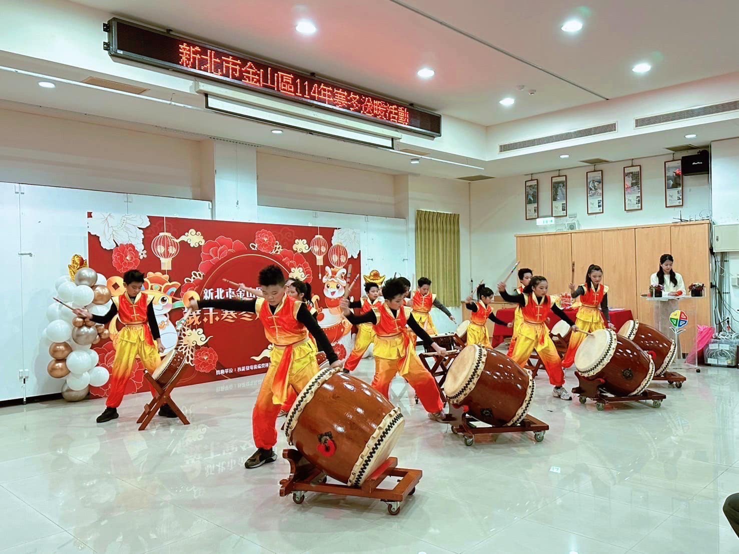 中角國小北海藍星太鼓社團演出