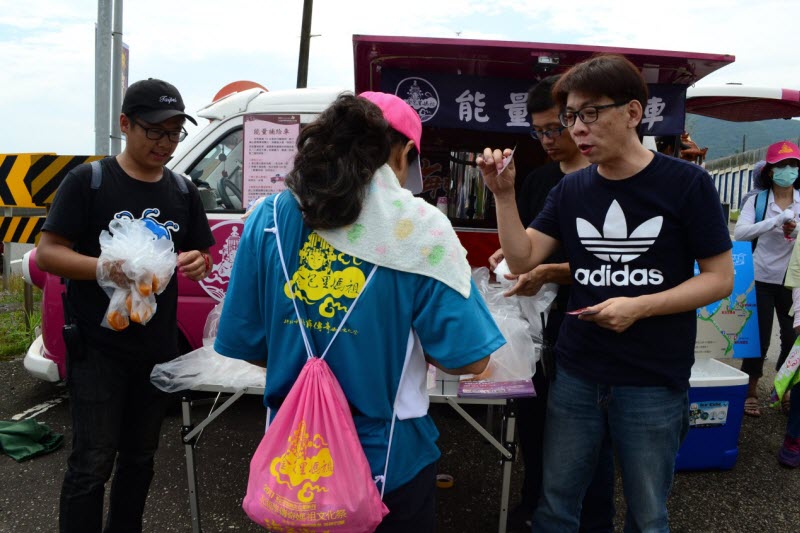 △發放二媽金元寶情形