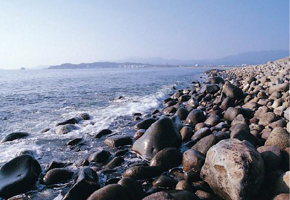 △跳石海岸(黃文權先生拍攝) 