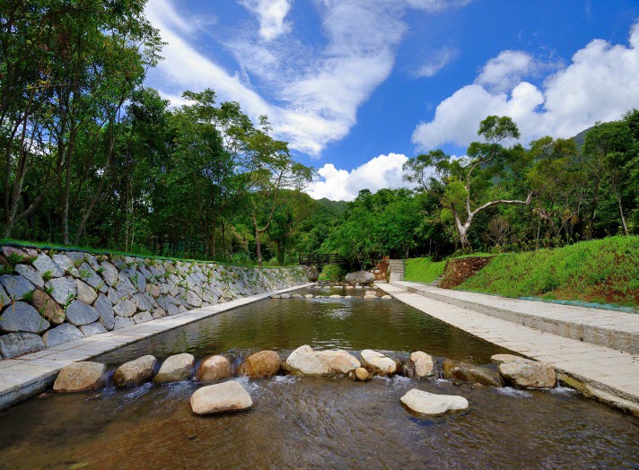 △磺溪頭清水園區全景／圖　新北市政府農業局提供