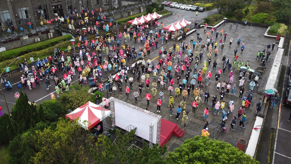 第3屆金山健走路跑擴大辦理開放1200名喜愛戶外運動民眾共同參與