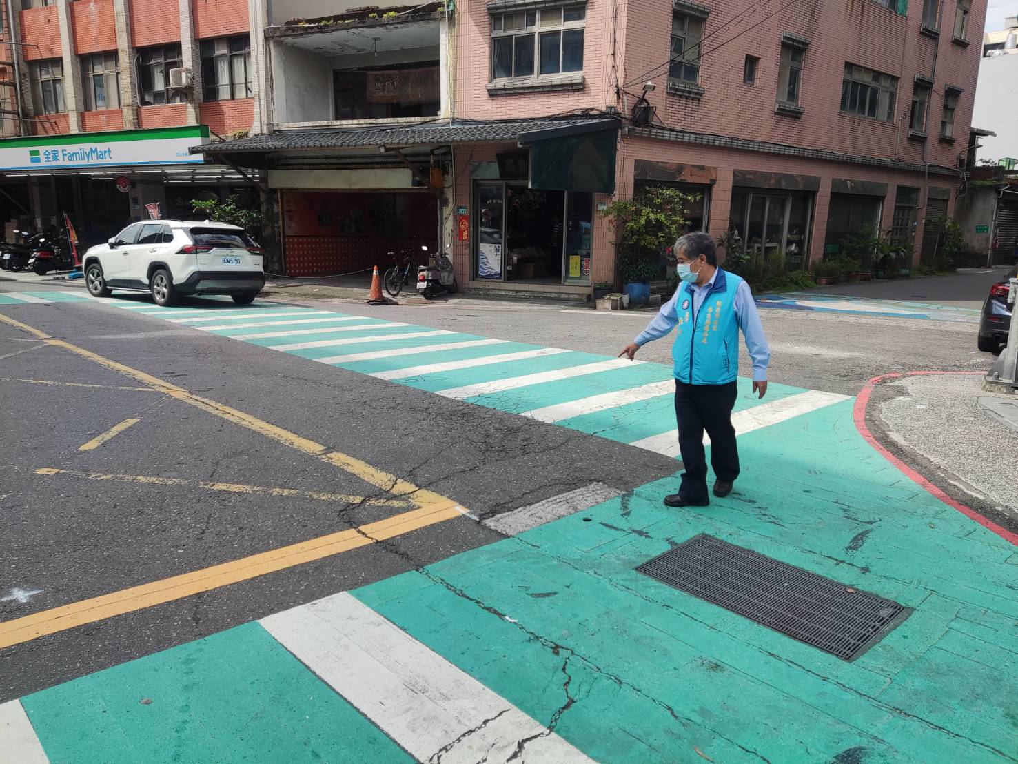 廖先翔議員關心金山基礎建設並挹注中山路改善經費