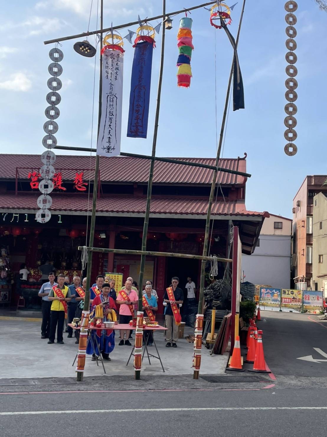 02 金山慈護宮豎燈篙