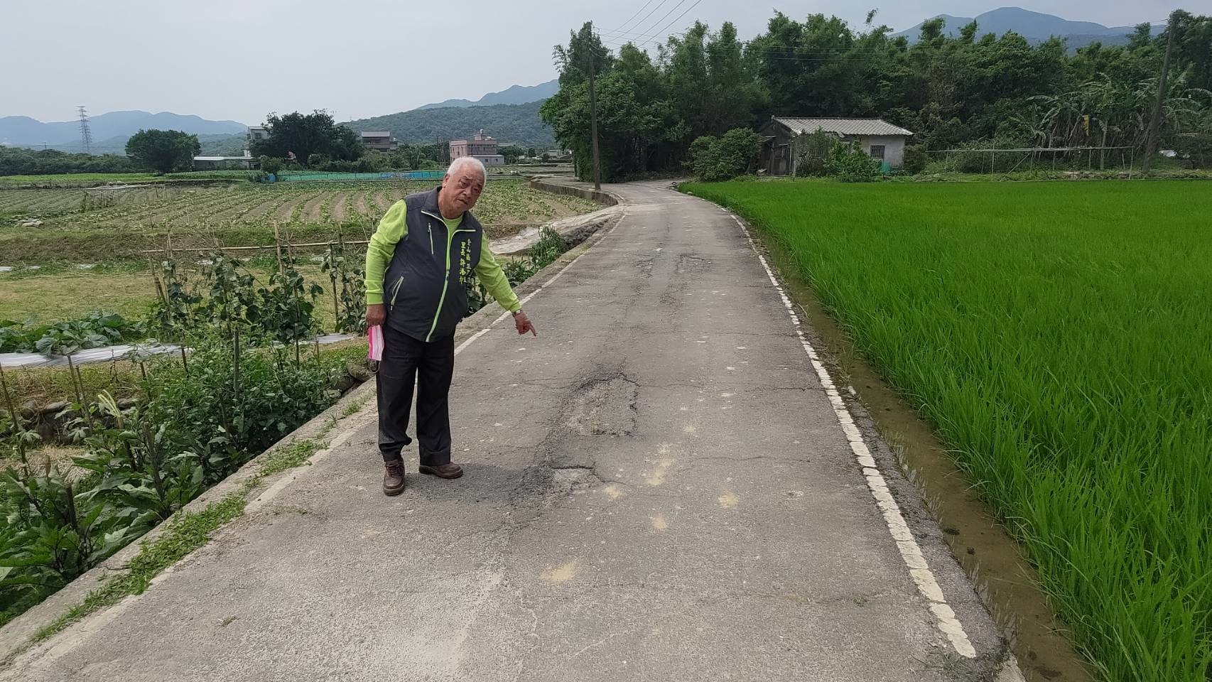 金山三界壇路破損現況亟需改善