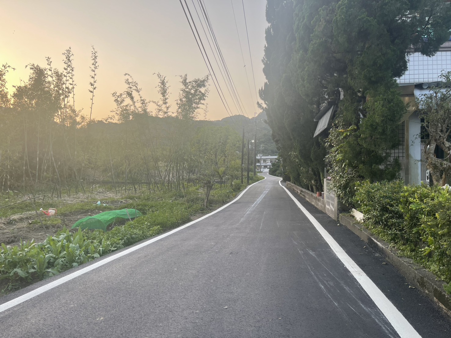 金山區六股里聯絡道路改善後2