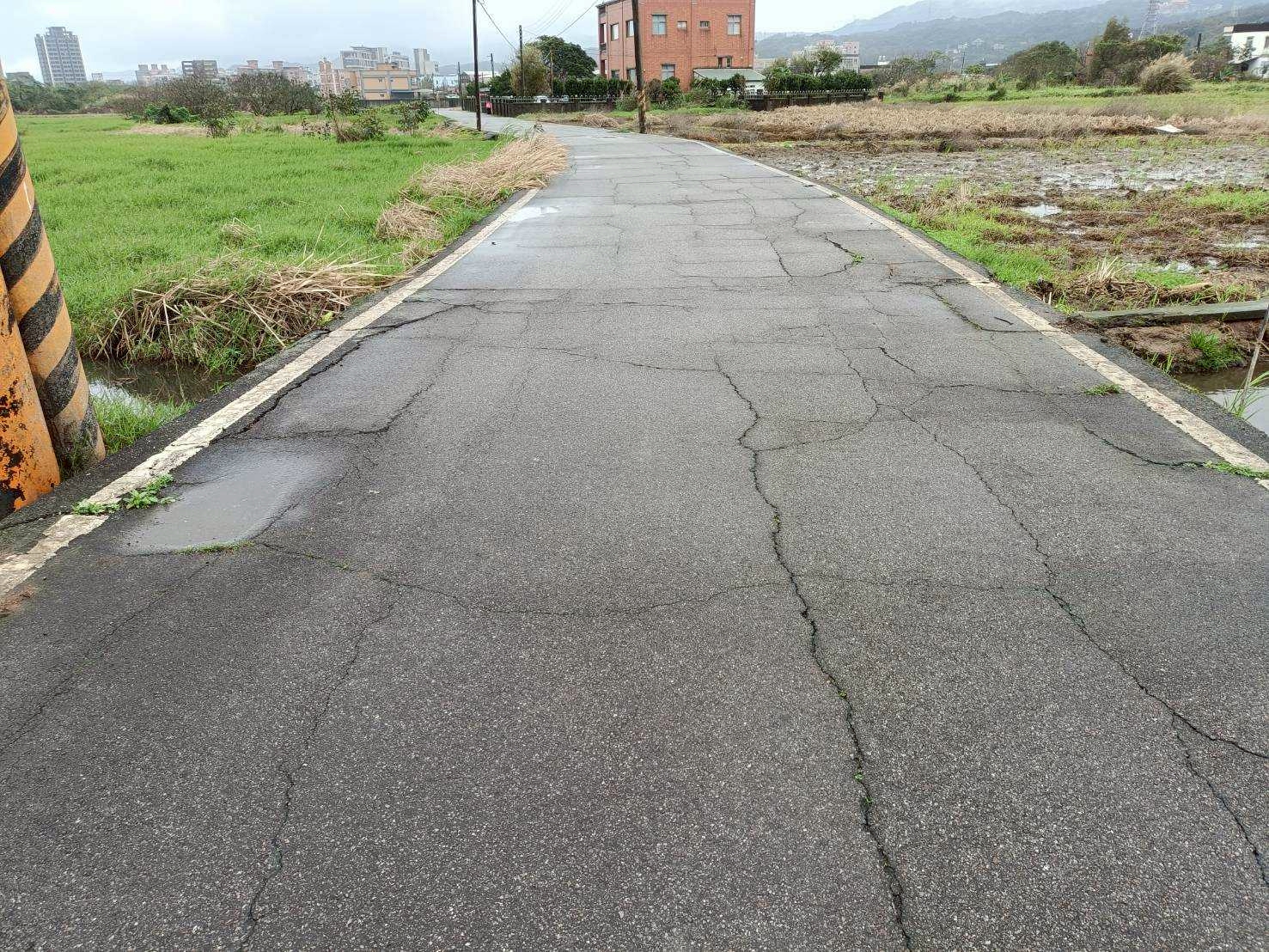 金山區清泉里聯絡道路改善前2