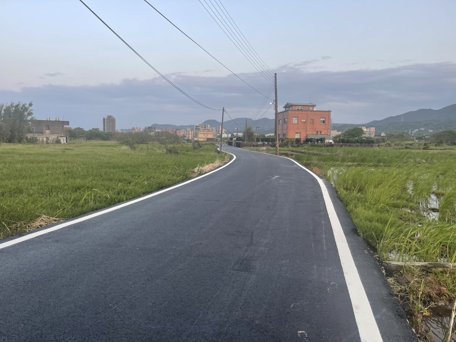 金山區清泉里聯絡道路改善後1