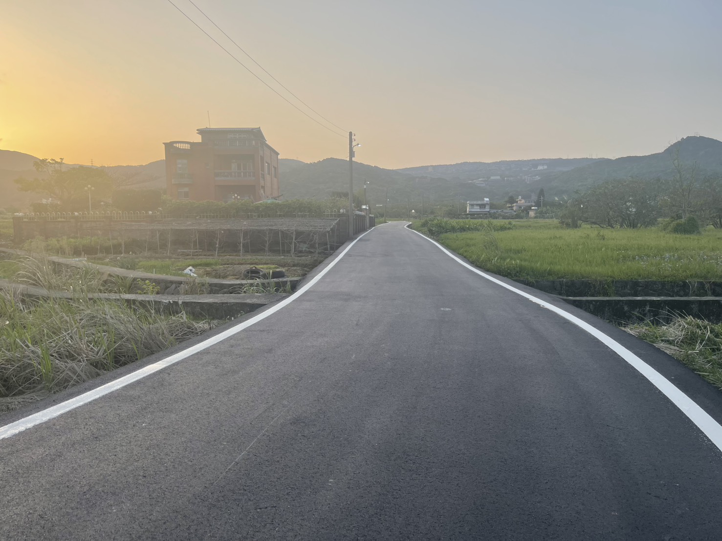 金山區清泉里聯絡道路改善後2
