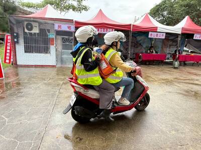 防災社區機車廣播