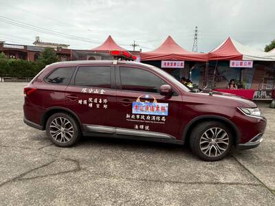 警察消防車巡廣播作業