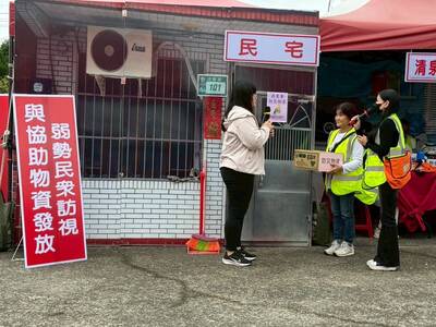 弱勢民眾訪視與協助物資發放