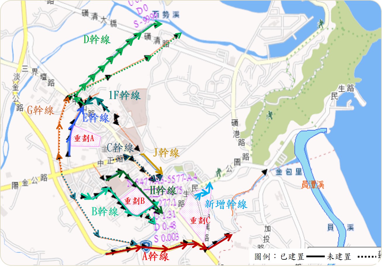 雨水下水道系統圖改