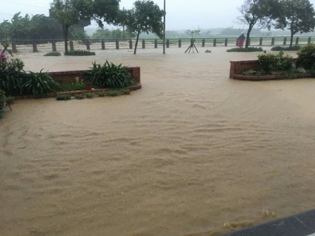 法鼓路淹水 法鼓路淹水